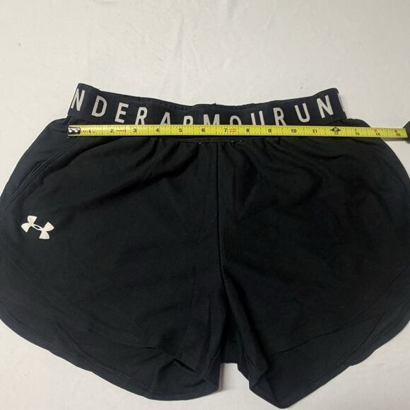 Under Armour Heat Gear Running Shorts Black Size Small Women's Athletic - Picture 6 of 7